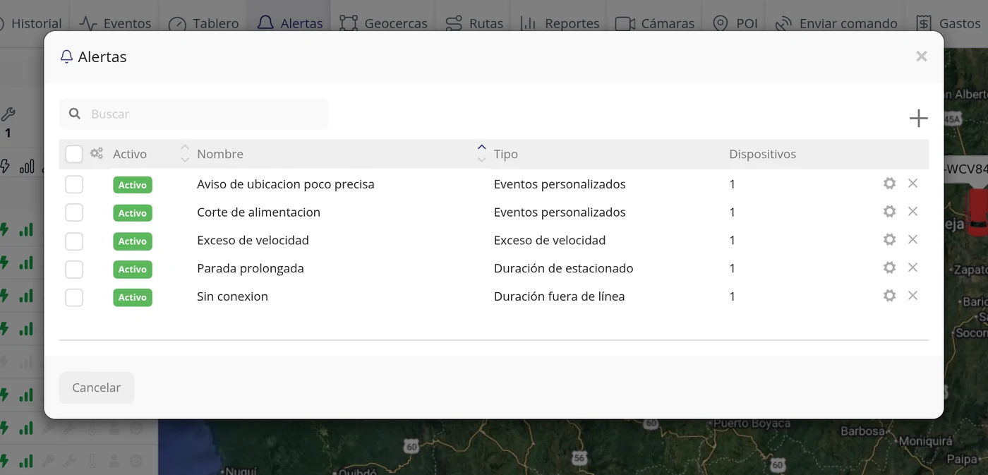 Paso 2: Si el evento SÍ aparece: el problema es el aviso