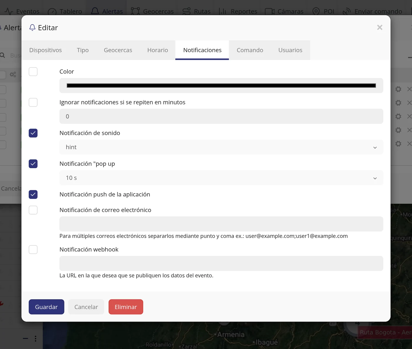 Paso 3: Abra la alerta y entre en «Notificaciones»