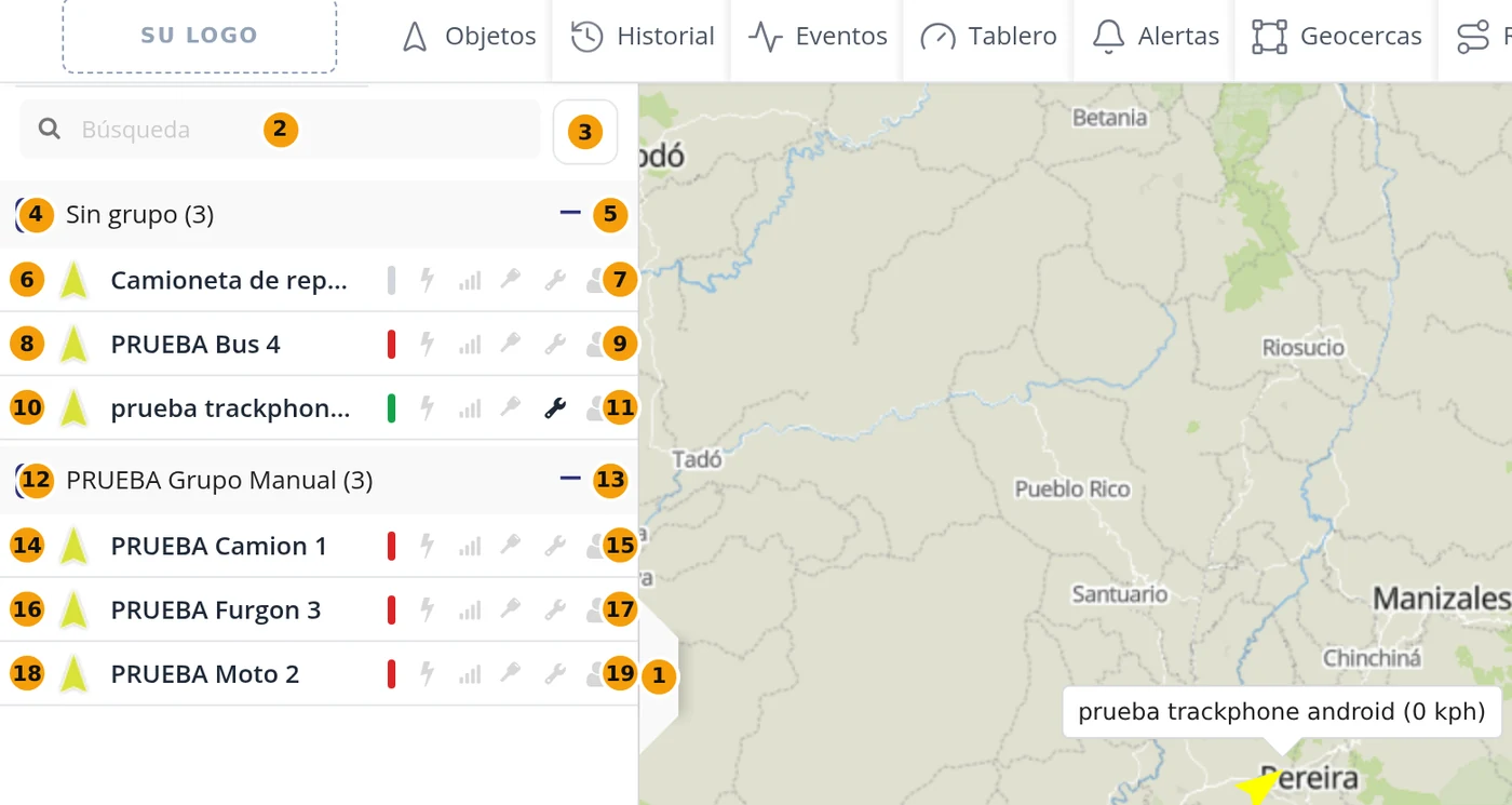 Paso 2: El panel de la izquierda
