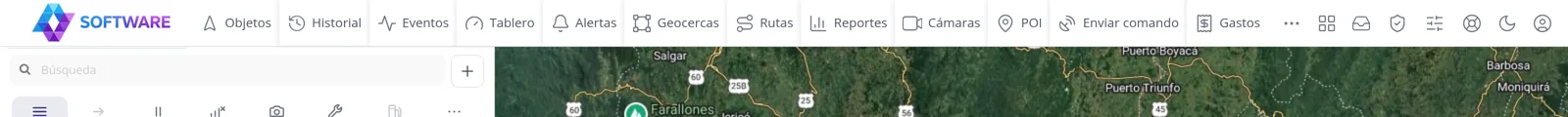 Paso 1: Pulse Cámaras en la barra de arriba