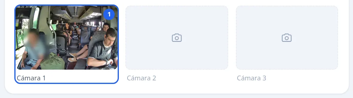Paso 6: Cambie entre las cámaras del vehículo