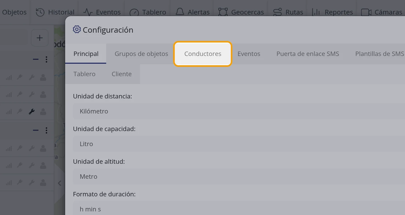 Paso 2: Pase a la pestaña Conductores