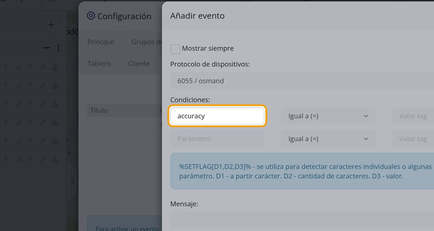 Paso 8: Escriba el nombre del dato
