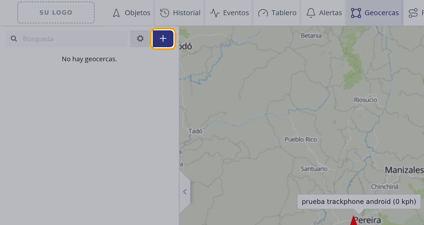 Paso 2: Pulse el botón azul del signo +