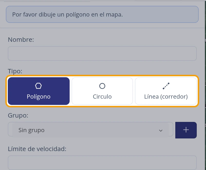 Aparece el formulario