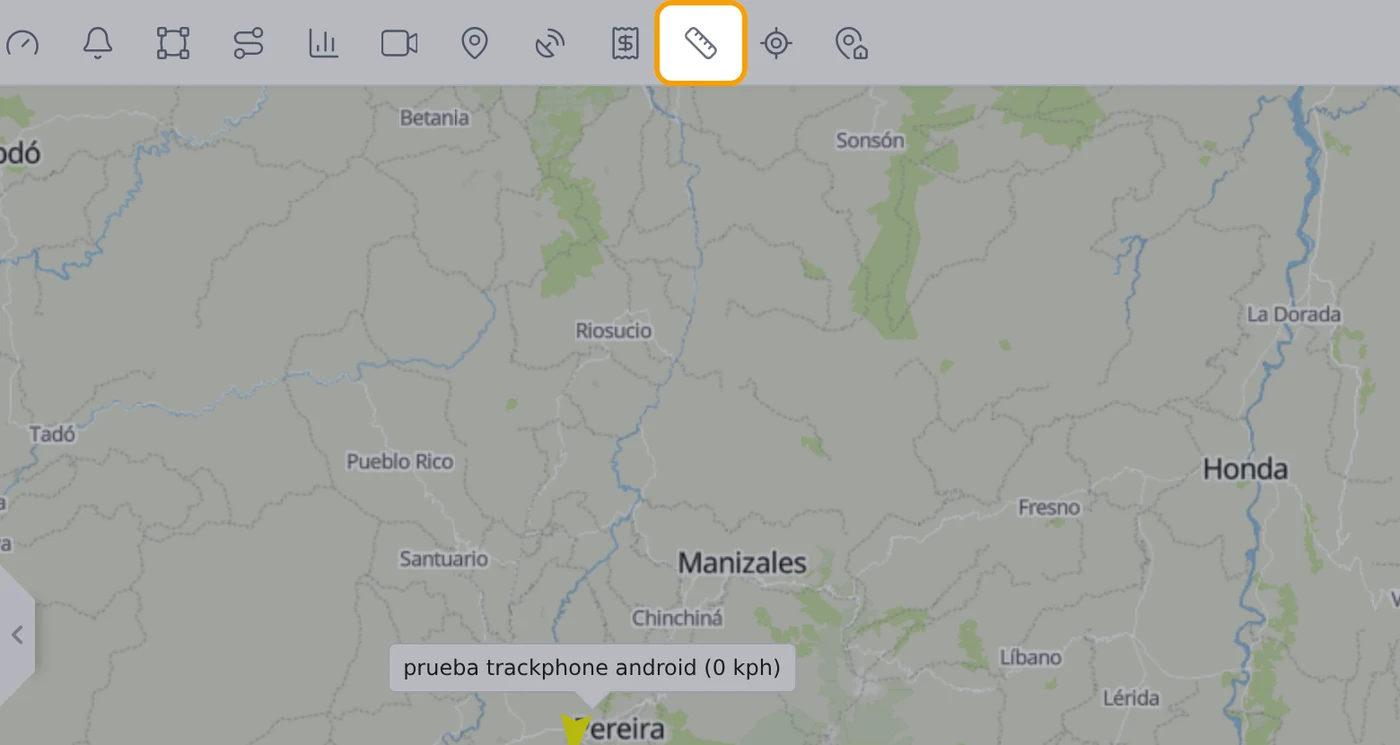 Paso 6: REGLA — Pulse el botón de la Regla