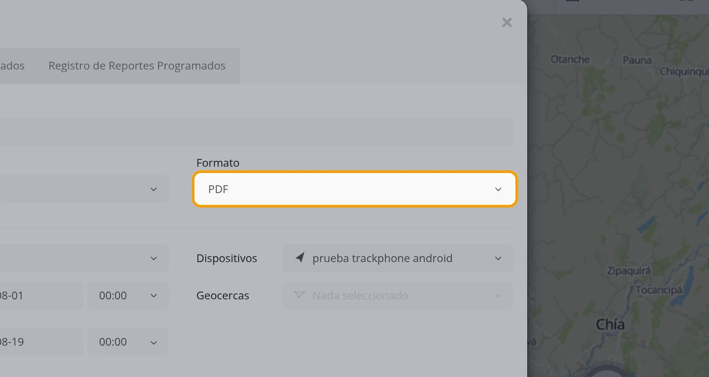 Paso 18: Si lo quiere en PDF, cambie el Formato y vuelva a pulsar Generar