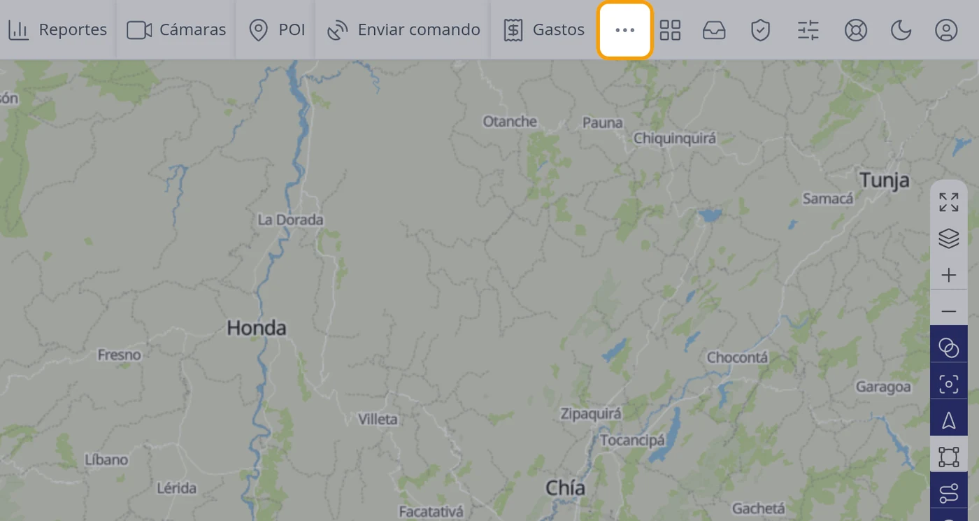 Paso 1: Pulse el botón de los tres puntos de la barra de arriba