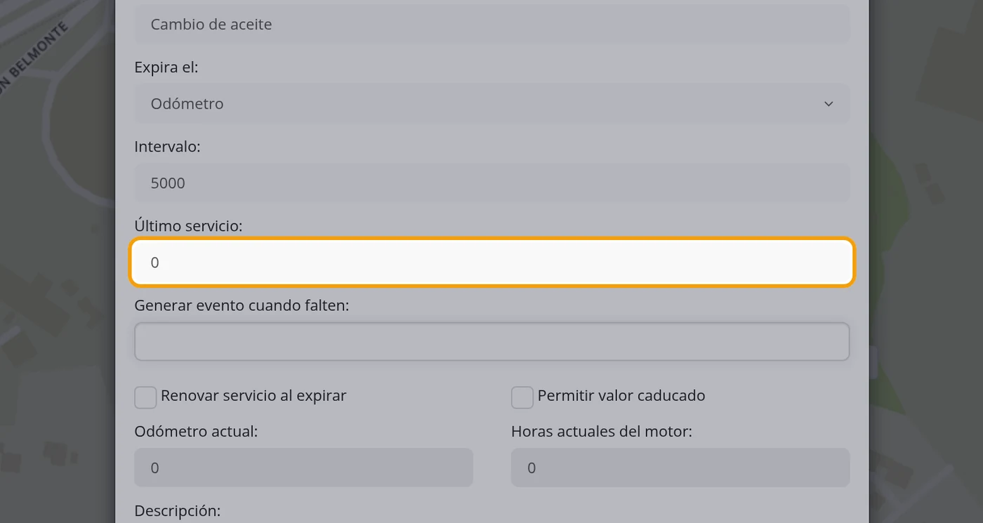 Paso 12: Escriba el Último servicio