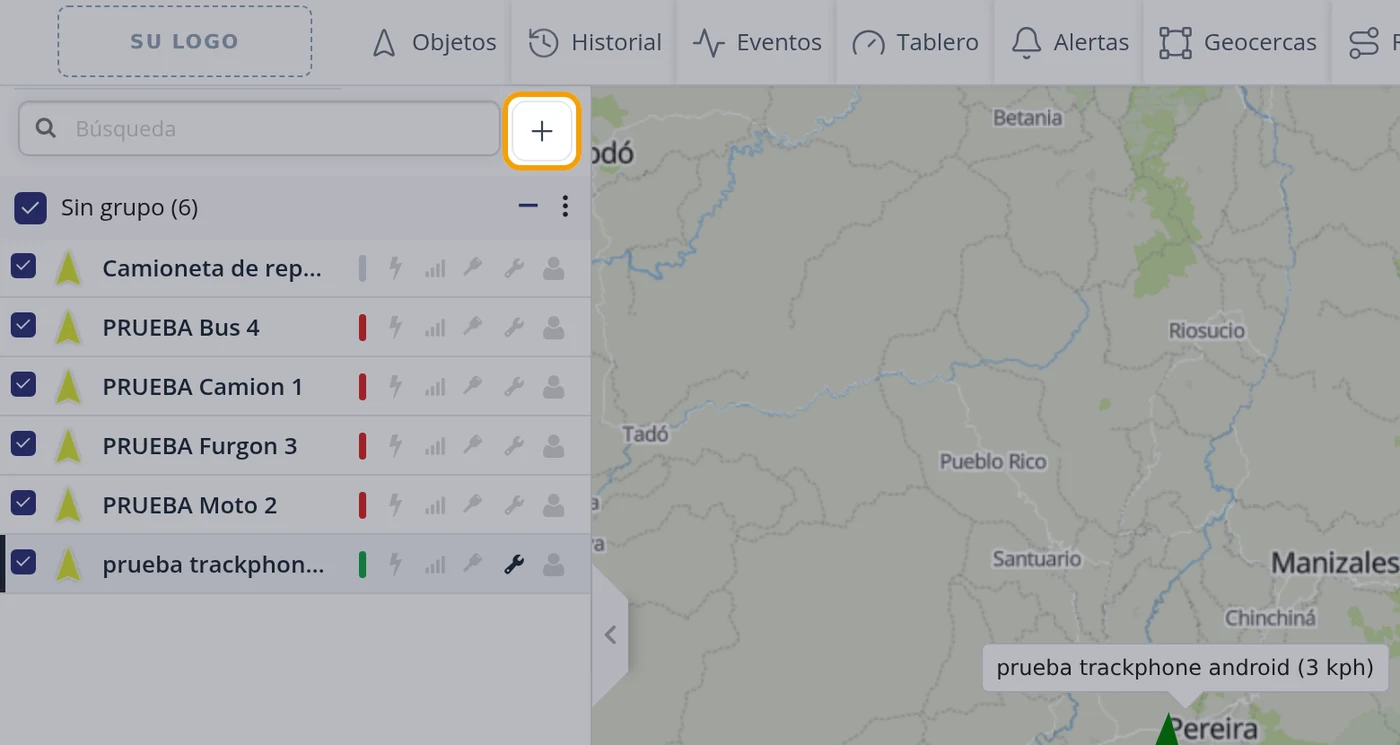 Paso 10: Sepa para qué es el botón + de la cabecera