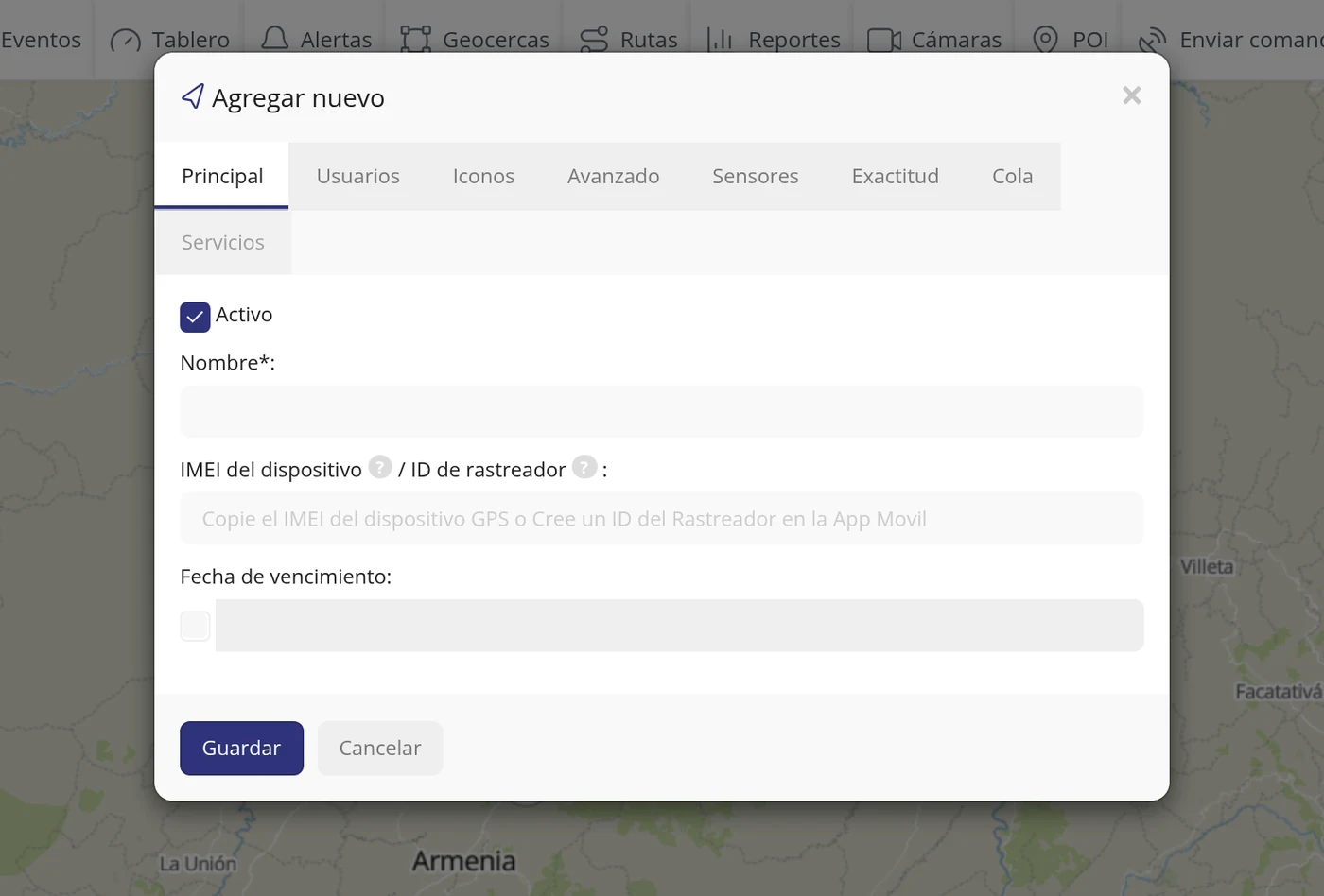 Paso 4: Principal: lo único imprescindible