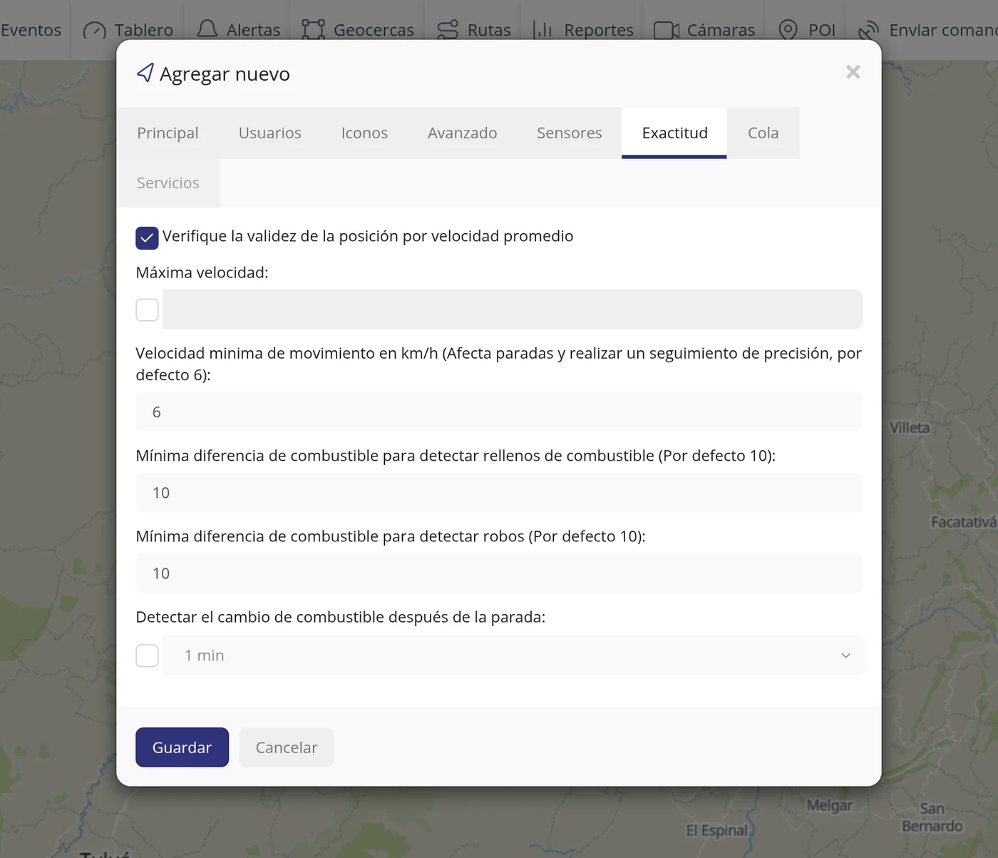Paso 10: Exactitud: para que el recorrido no mienta