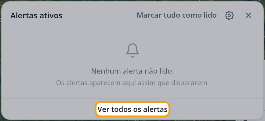 Ver todos os alertas