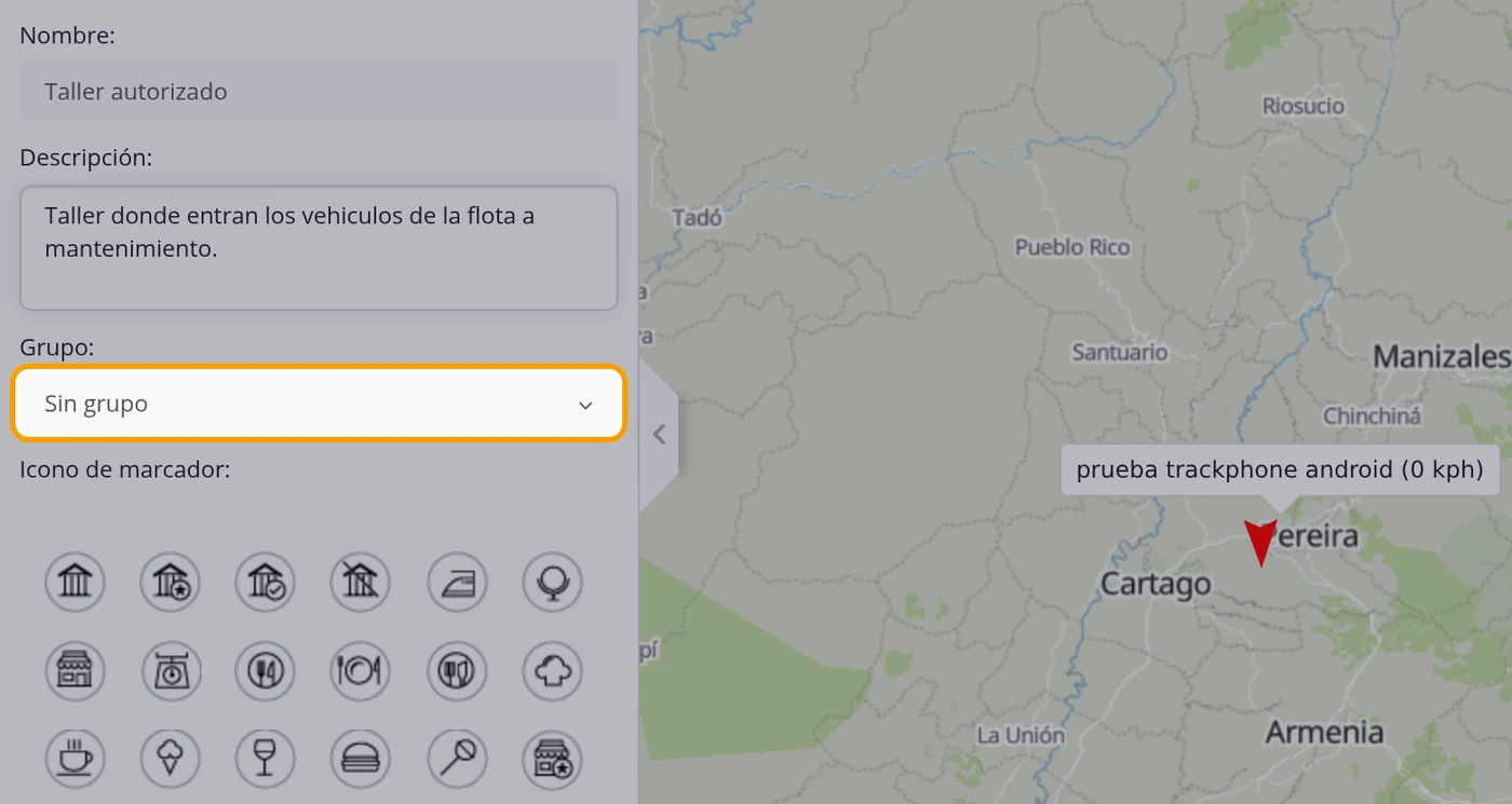 Paso 6: Deje el grupo como está, o elija uno
