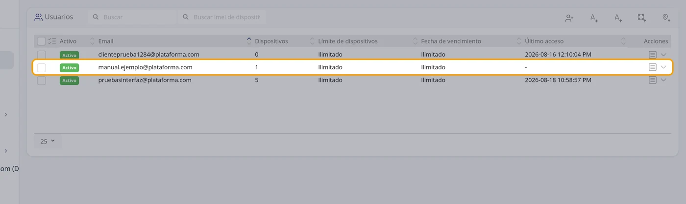 Paso 15: Ver que ya está en la lista